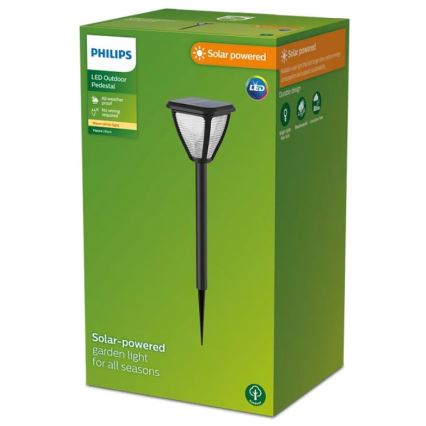 Philips - LED Solar lamp VAPORA LED/1,5W/3,7V 1500 mAh IP44