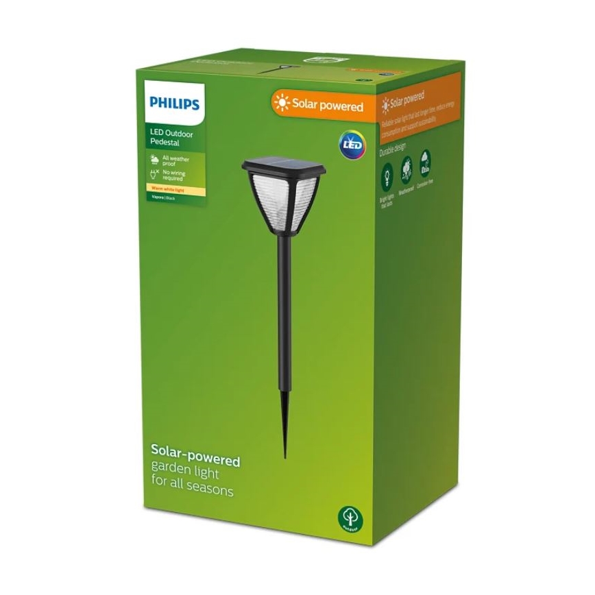 Philips - LED Solar lamp VAPORA LED/1,5W/3,7V 1500 mAh IP44