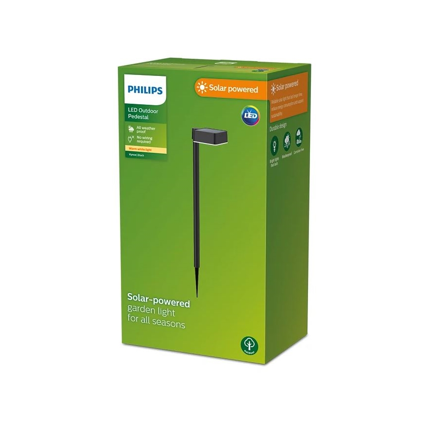 Philips - LED Solar lamp VYNCE LED/1,5W/3,7V 1500 mAh IP44