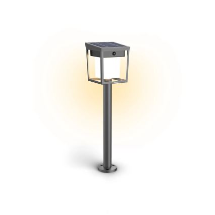 Philips - LED Solar lamp with sensor BLAISE LED/1,5W/3,7V 3000K IP44