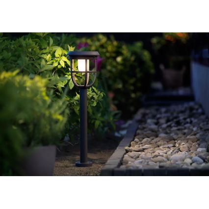 Philips - LED Solar lamp with sensor RADII LED/1,3W/3,7V 3000K IP44