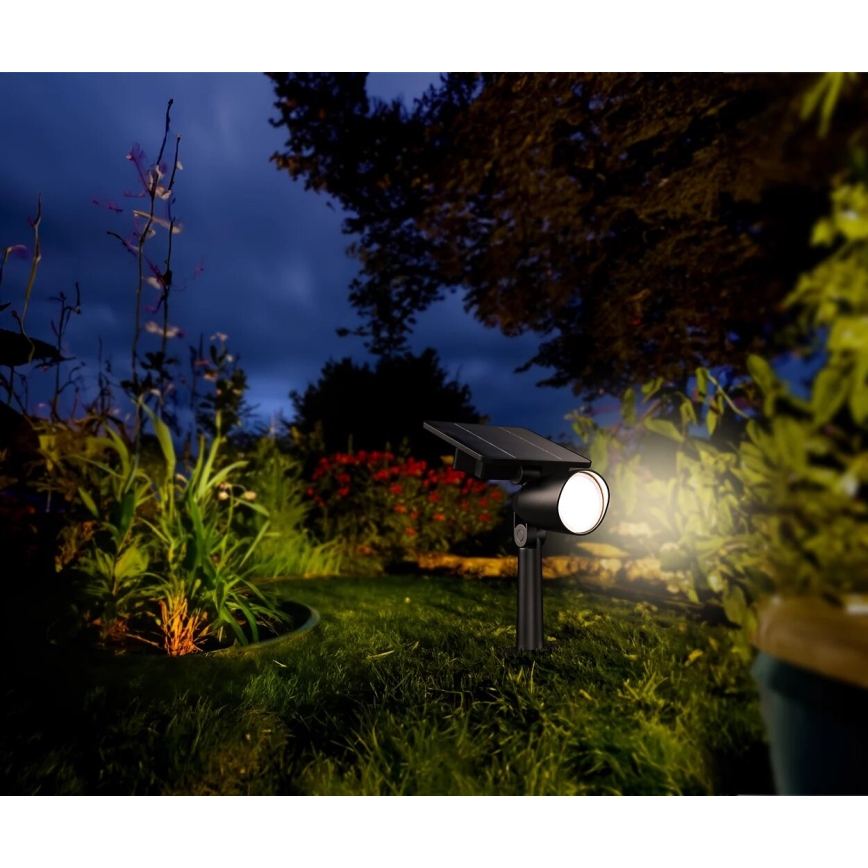 Philips - LED Solar spotlight ASHLYN LED/1,4W/3,7V 2700K IP44