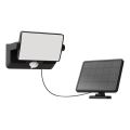 Philips - LED Solar Wall Floodlight with Sensor FYNS LED/8.2W/3.7V 2600 mAh 3000K IP44 black