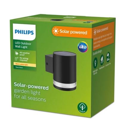 Philips - LED Solar wall light FYCE LED/1,5W/3,7V 1200 mAh IP44