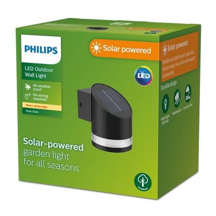 Philips - LED Solar wall light FYCE LED/1,5W/3,7V 1200 mAh IP44
