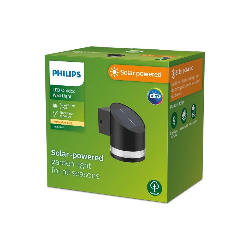 Philips - LED Solar wall light FYCE LED/1,5W/3,7V 1200 mAh IP44