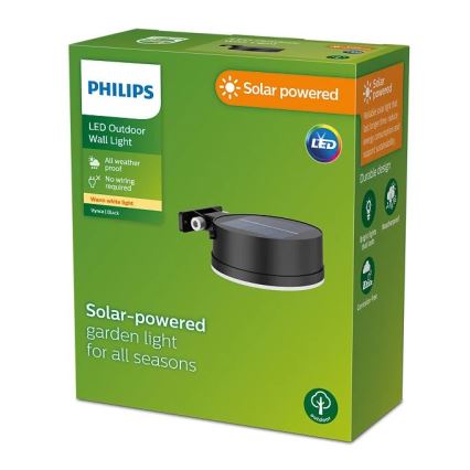 Philips - LED Solar wall light VYNCE LED/1,5W/3,7V IP44