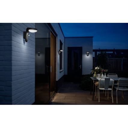Philips - LED Solar wall light with a sensor LED/1,2W/4V 3000K IP44