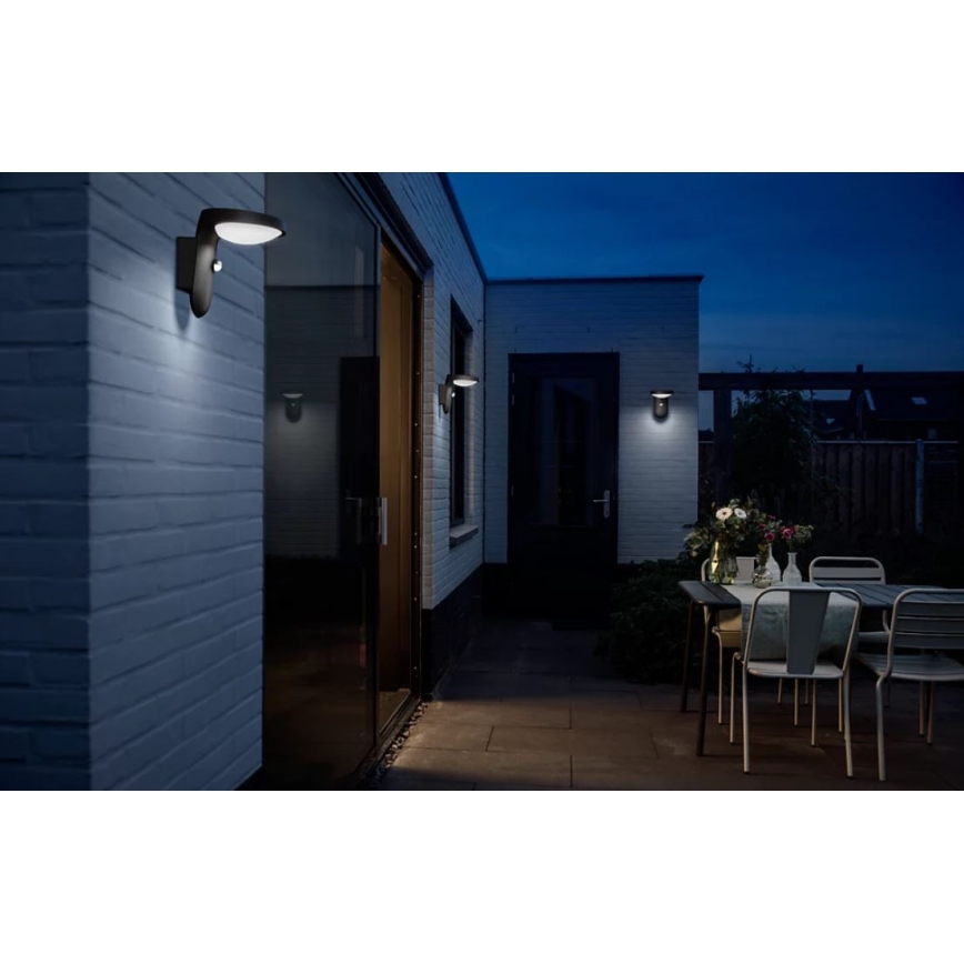 Philips - LED Solar wall light with a sensor LED/1,2W/4V 3000K IP44