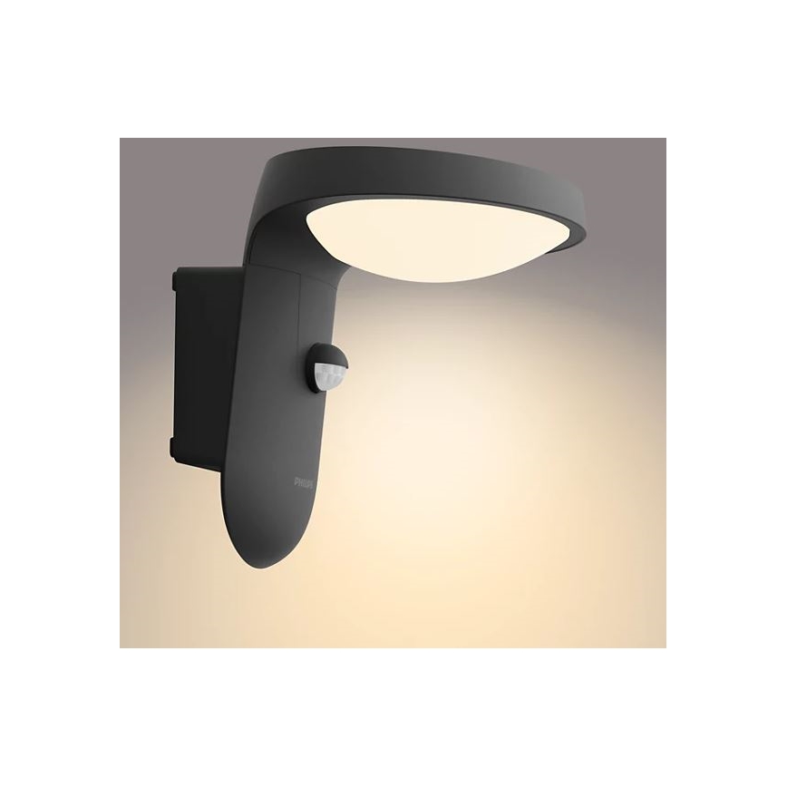 Philips - LED Solar wall light with a sensor LED/1,2W/4V 3000K IP44