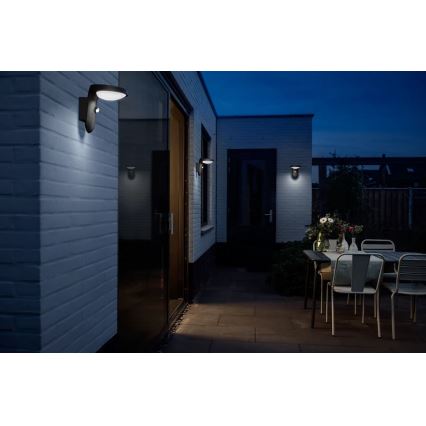 Philips - LED Solar wall light with a sensor LED/1,2W/4V 4000K IP44