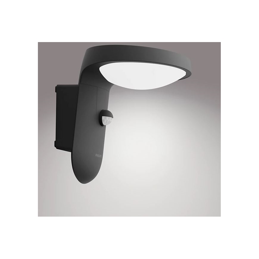 Philips - LED Solar wall light with a sensor LED/1,2W/4V 4000K IP44