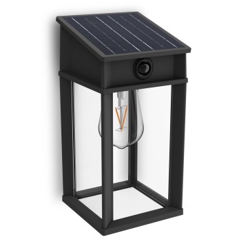 Philips - LED Solar wall light with motion and dusk sensor GERI LED/3,2W/3,7V 2600 mAh 2700K IP44