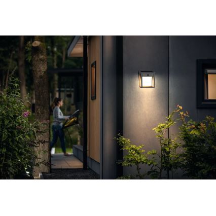 Philips - LED Solar wall light with sensor BLAISE LED/1,5W/3,7V 2600 mAh 3000K IP44