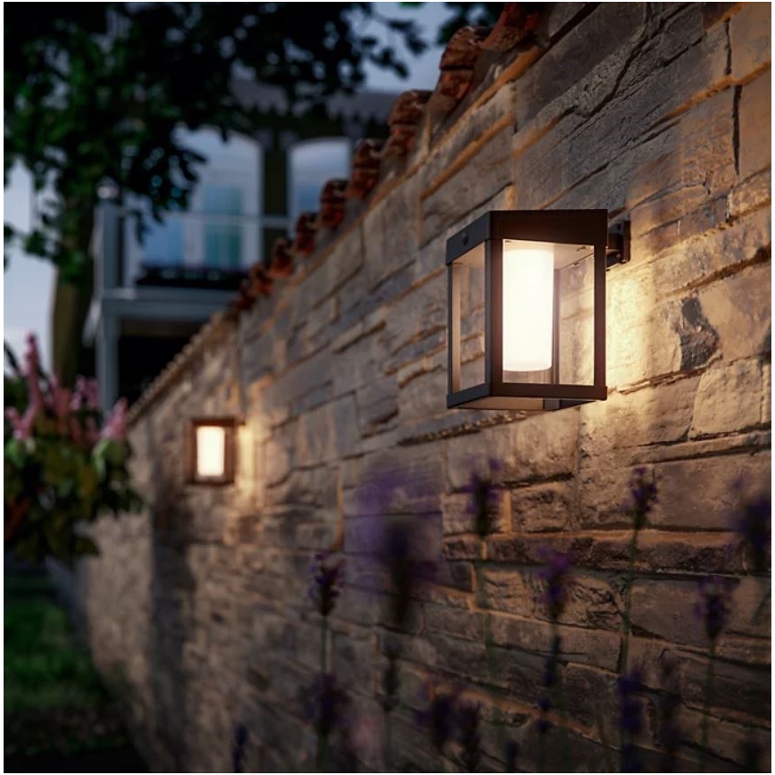 Philips - LED Solar wall light with sensor CAMILL LED/1,4W/3,7V IP44