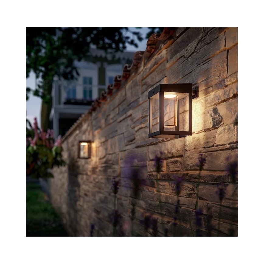 Philips - LED Solar wall light with motion and dusk sensor CAMILL LED/1,4W/3,7V 2000 mAh IP44
