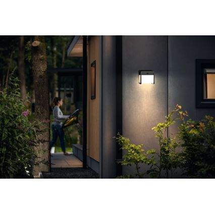 Philips - LED Solar wall light with sensor EZRA LED/1,8W/3,7V 2600 mAh 3000K IP44