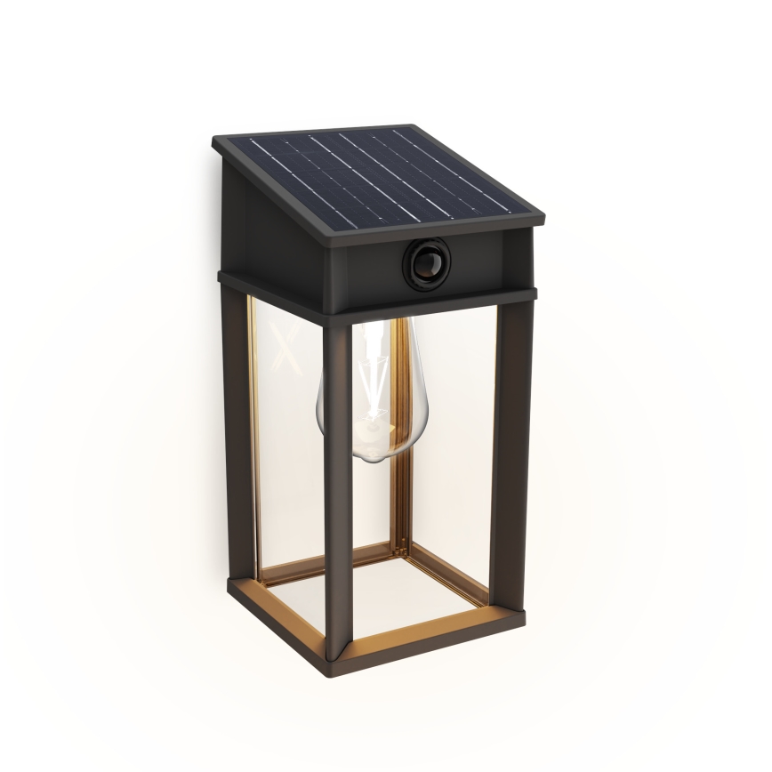 Philips - LED Solar wall light with sensor GERI LED/3,2W/3,7V 2600 mAh 2700K IP44