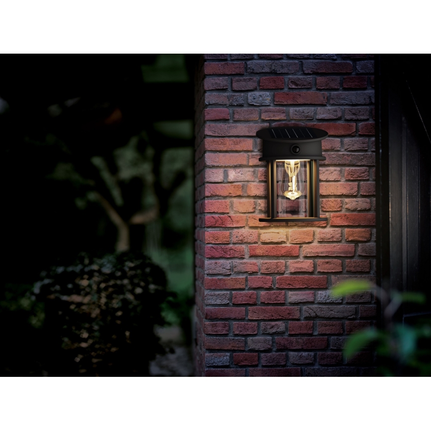 Philips - LED Solar wall light with sensor GERI LED/3,2W/3,7V 2600 mAh 2700K IP44