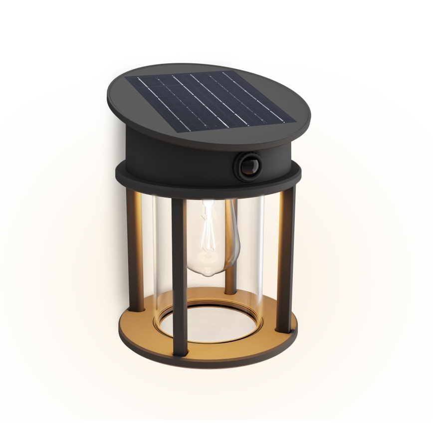 Philips - LED Solar wall light with sensor GERI LED/3,2W/3,7V 2600 mAh 2700K IP44