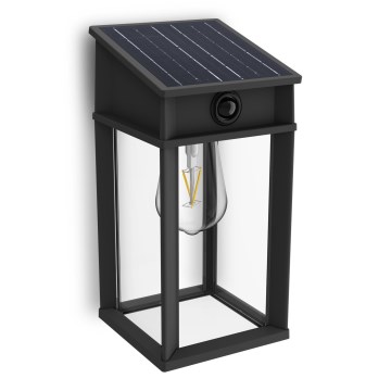 Philips - LED Solar wall light with sensor GERI LED/3,2W/3,7V 4000K IP44