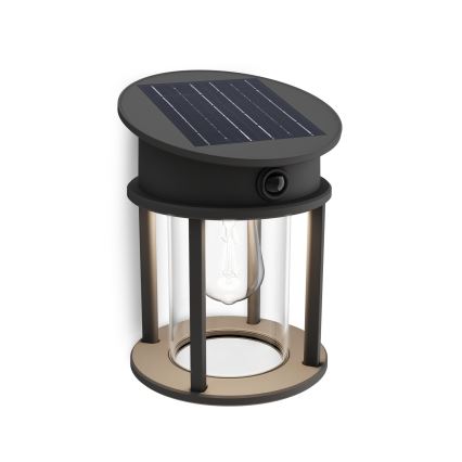 Philips - LED Solar wall light with sensor GERI LED/3,2W/3,7V 2600 mAh 4000K IP44