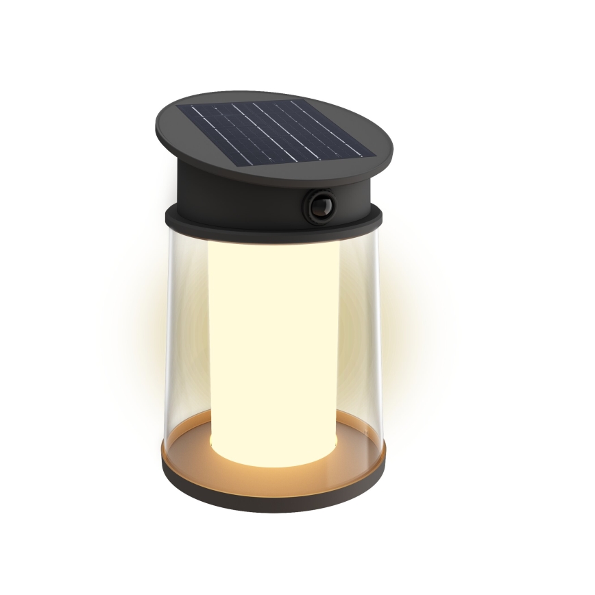 Philips - LED Solar wall light with sensor JUDA LED/3,2W/3,7V 2600 mAh 2700K IP44
