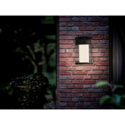 Philips - LED Solar wall light with sensor JUDA LED/3,2W/3,7V 4000K IP44