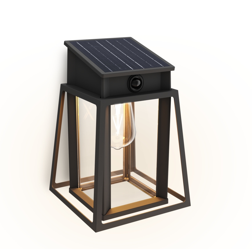 Philips - LED Solar wall light with sensor LYSIN LED/3,2W/3,7V 2600 mAh 2700K IP44