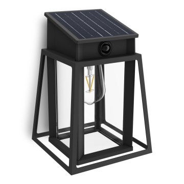 Philips - LED Solar wall light with sensor LYSIN LED/3,2W/3,7V 4000K IP44