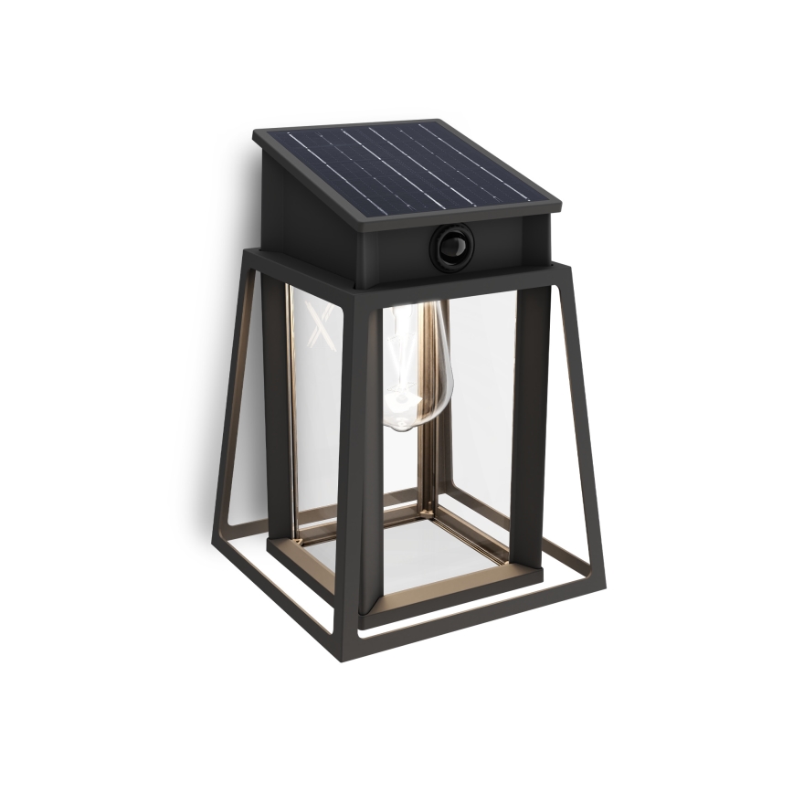 Philips - LED Solar wall light with sensor LYSIN LED/3,2W/3,7V 4000K IP44