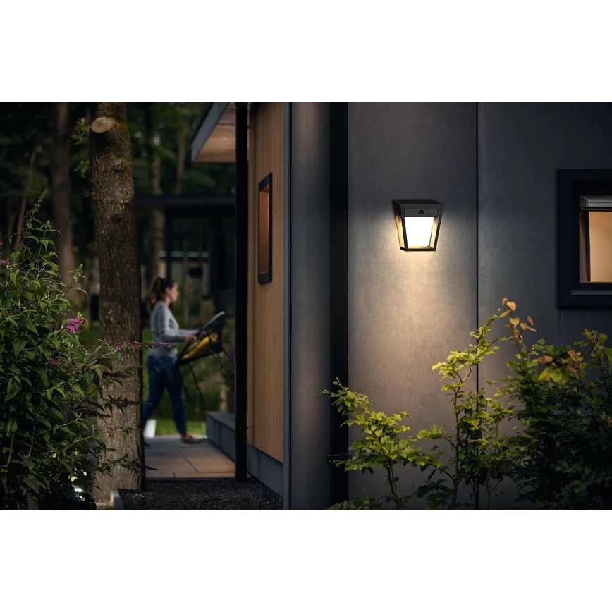 Philips - LED Solar wall light with sensor NISSA LED/1,8W/3,7V 3000K IP44