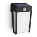 Philips - LED Solar wall light with sensor SHROUD LED/2,3W/3,7V 600 mAh IP44