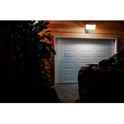 Philips - LED Solar wall light with sensor TYLUS LED/6W/3,7V 2600 mAh 3000K IP44