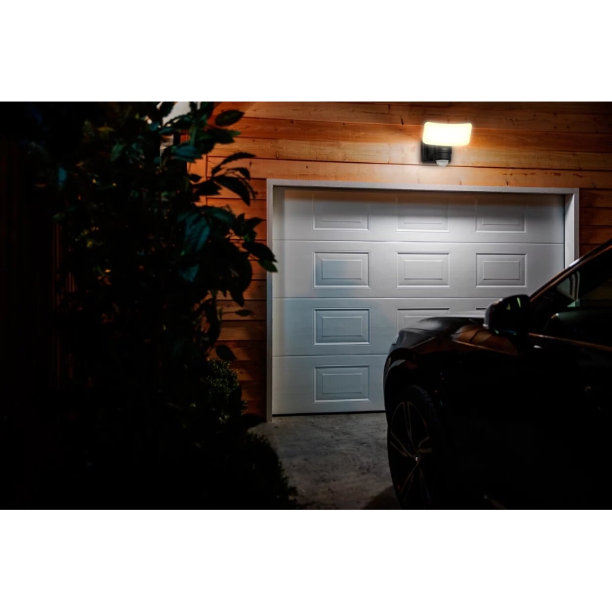 Philips - LED Solar wall light with sensor TYLUS LED/6W/3,7V 3000K IP44