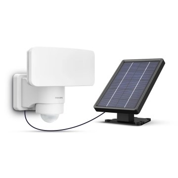 Philips - LED Solar wall light with sensor TYLUS LED/6W/3,7V 5000K IP44