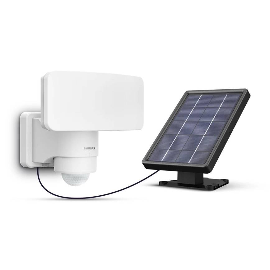 Philips - LED Solar wall light with sensor TYLUS LED/6W/3,7V 5000K IP44