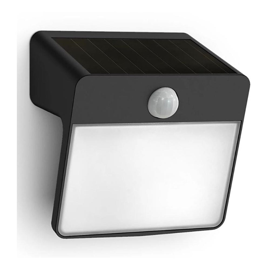 Philips - LED Solar wall light with sensor YARIXA LED/2,2W/3,7V 600 mAh IP44