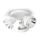 Philips - LED Spotlight 3xLED/4,5W/230V
