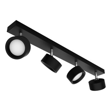 Philips - LED Spotlight 4xLED/5,5W/230V black