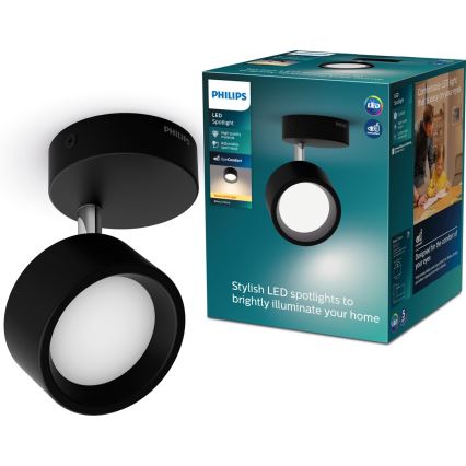 Philips - LED Spotlight LED/5,5W/230V black