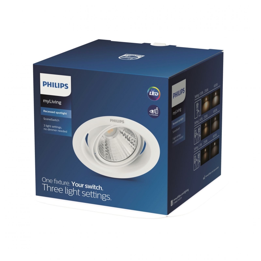 Philips - LED Suspended light LED/4.5W/230V 2,700K