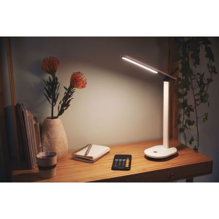 Philips - LED Dimmable touch table lamp IVORY LED/5W/5V 3000 mAh 2700/3600/5000K CRI 90