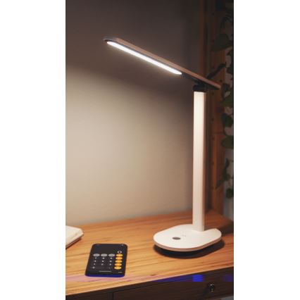 Philips - LED Dimmable touch table lamp IVORY LED/5W/5V 3000 mAh 2700/3600/5000K CRI 90