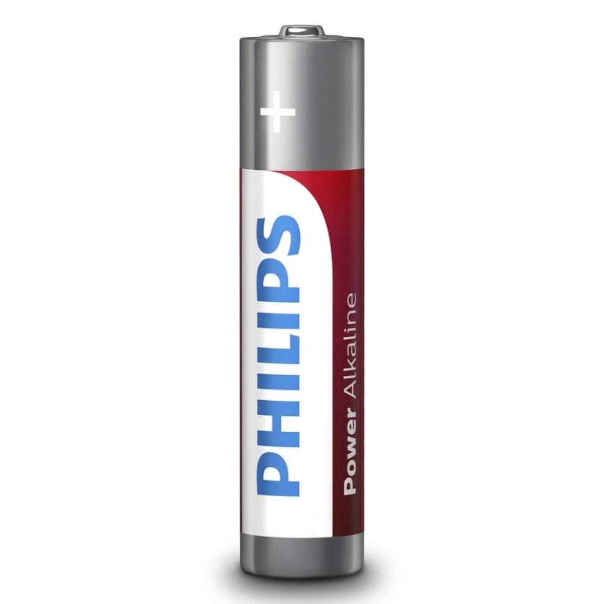 Philips LR03P4B/10 - 4 pcs Alkaline battery AAA POWER ALKALINE 1,5V 1150mAh
