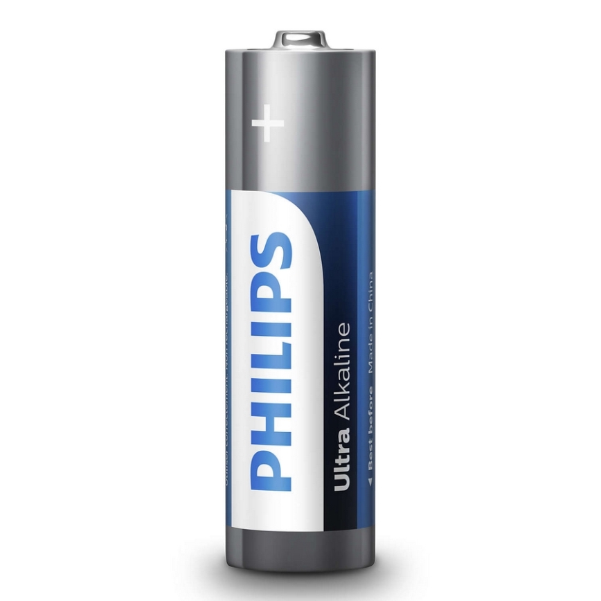 Philips LR6E4B/10 - 4 pcs Alkaline battery AA ULTRA ALKALINE 1,5V 2800mAh