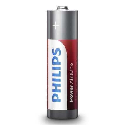 Philips LR6P6BP/10 - 6 pcs Alkaline battery AA POWER ALKALINE 1,5V