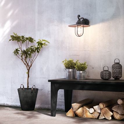 Philips Massive - Outdoor wall light 1xE27/60W/230V IP44