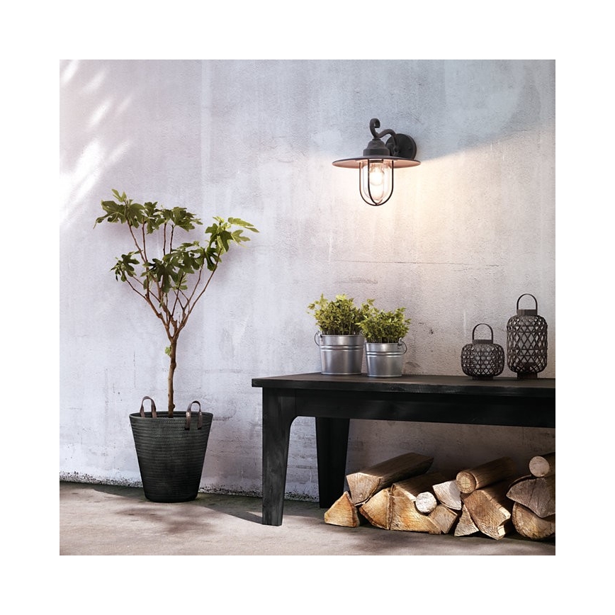 Philips Massive - Outdoor wall light 1xE27/60W/230V IP44