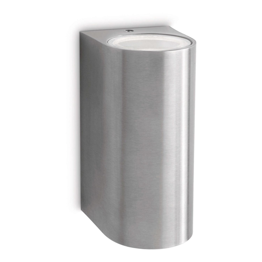 Philips Massive 17102/47/10 - Outdoor wall light NANTES 2xGU10/35W/230V